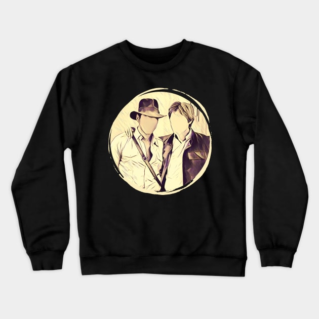 Best Buds - Indy Crewneck Sweatshirt by Fenay-Designs